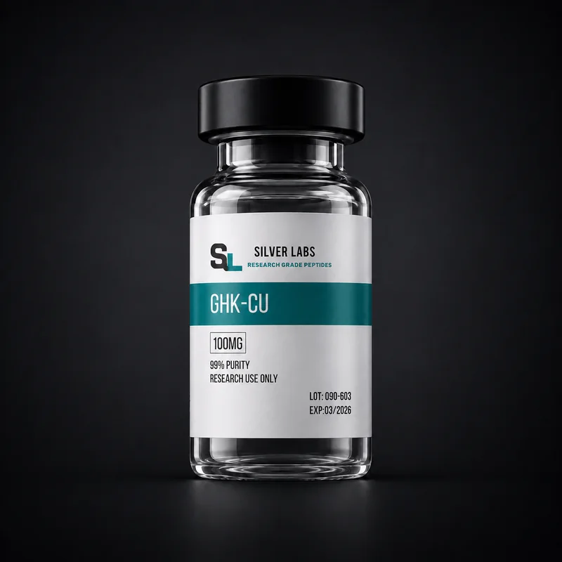 Vial Silver Labs GHK-CU 100MG
