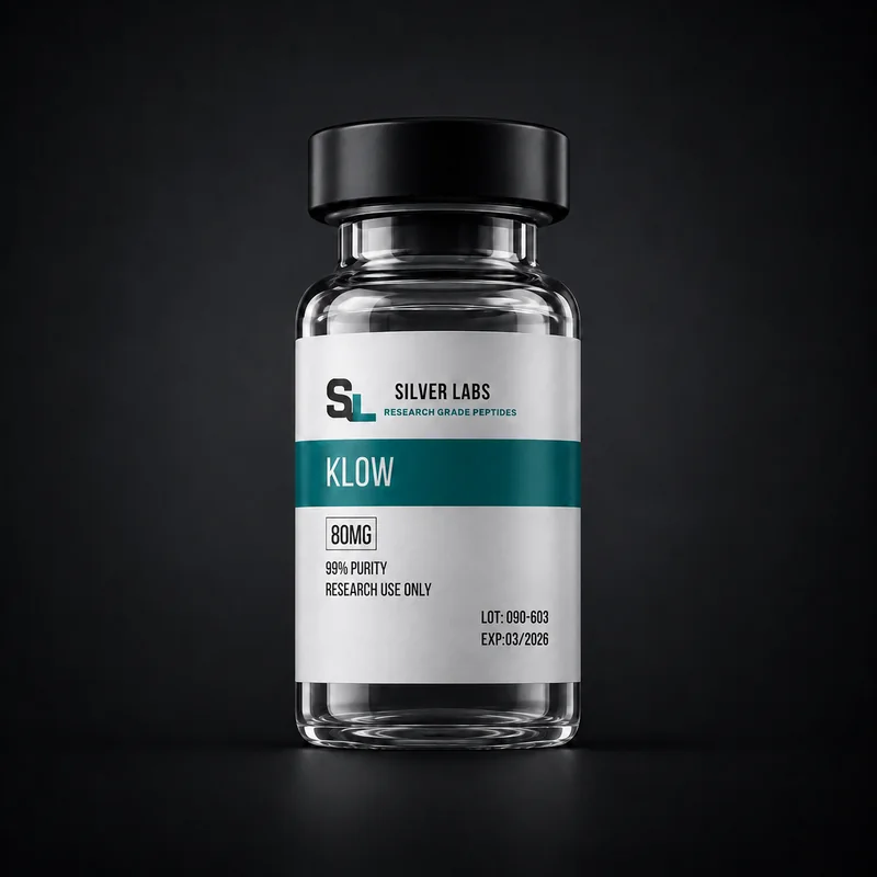 Vial Silver Labs Klow 80MG